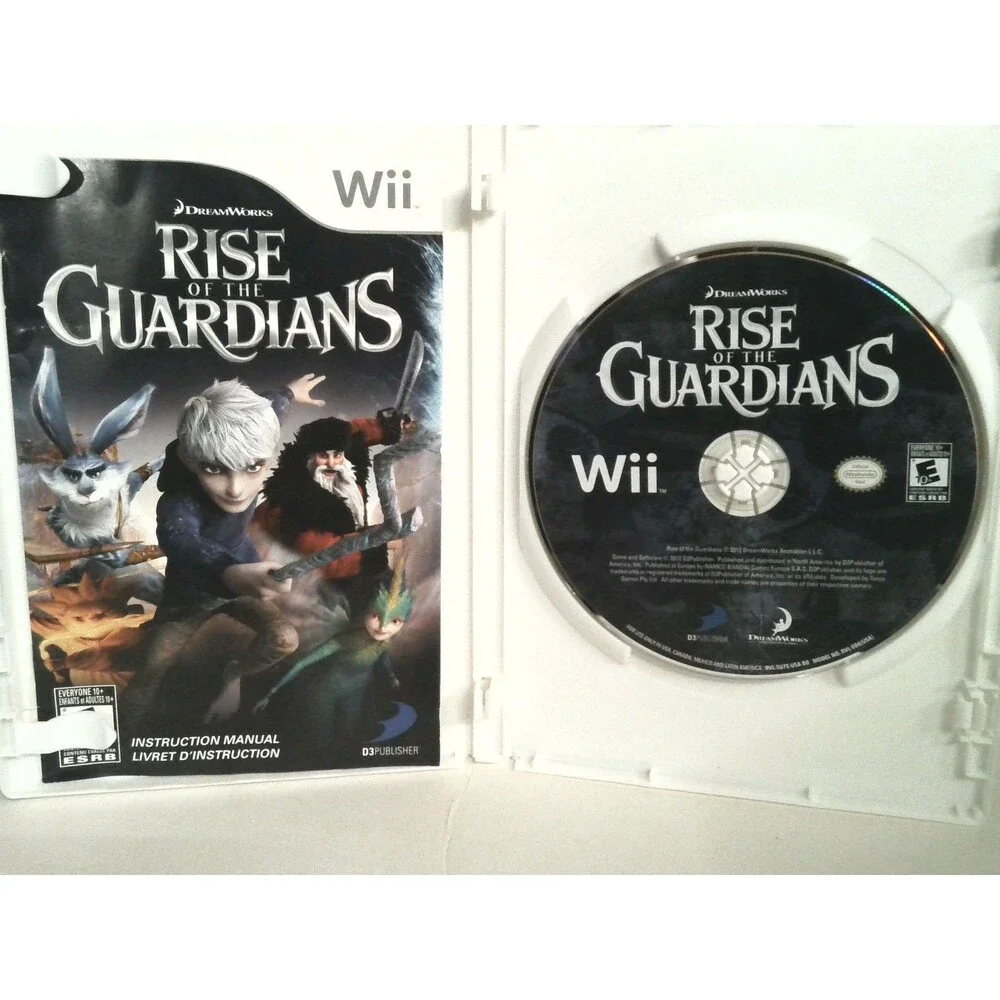 Rise Of The Guardians Wii CIB 2012 Action Strategy